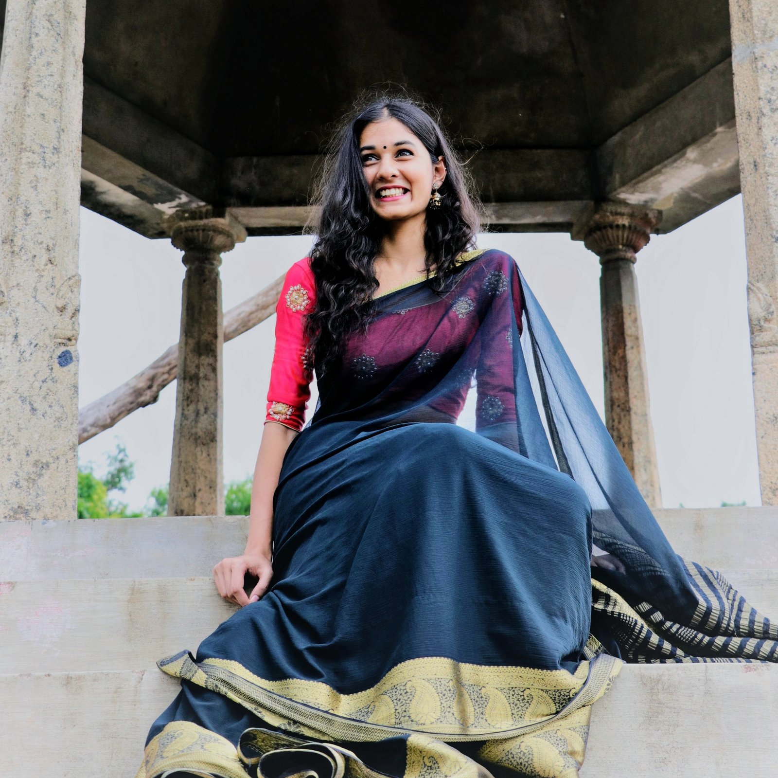 Linen Saree